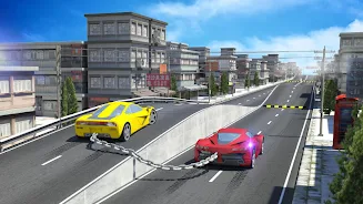 Chained Cars against Ramp screenshot 3