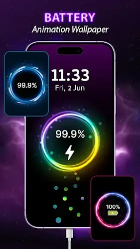 Battery Charger Animation Art screenshot 1