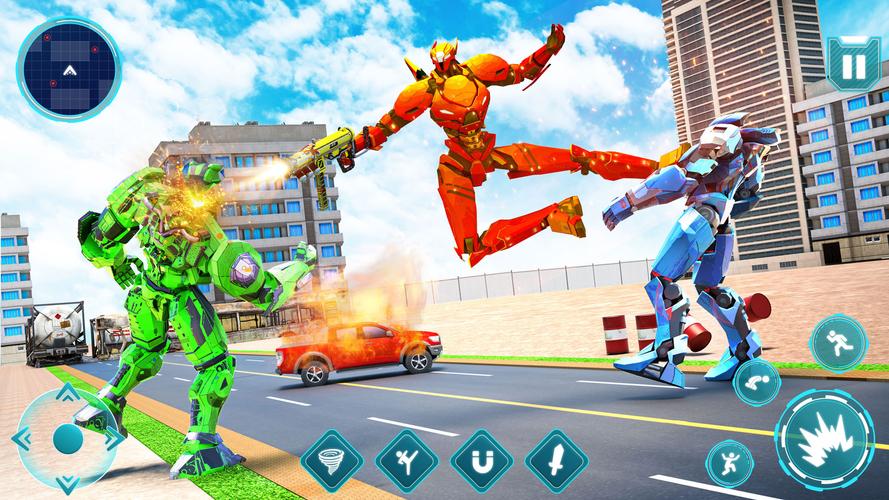 Multi Robot Games - Robot Wars captura de pantalla 