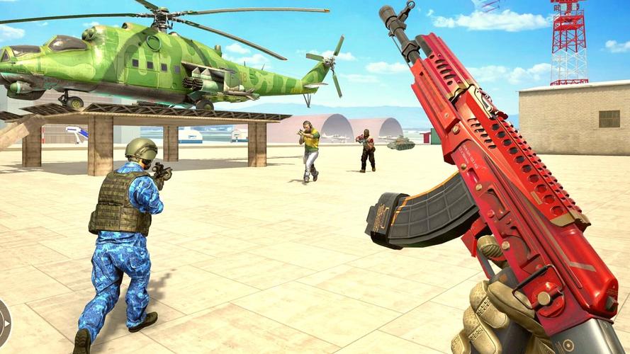 War Legends gun shooting Games captura de pantalla 
