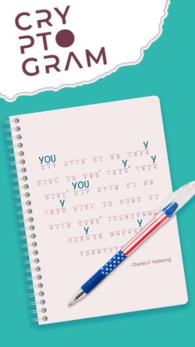 Cryptogram Letters and Numbers应用截图第1张