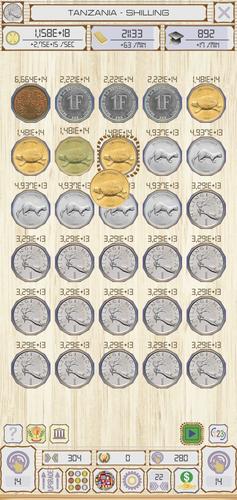 Coins Collector Inc. Idle экрана 1
