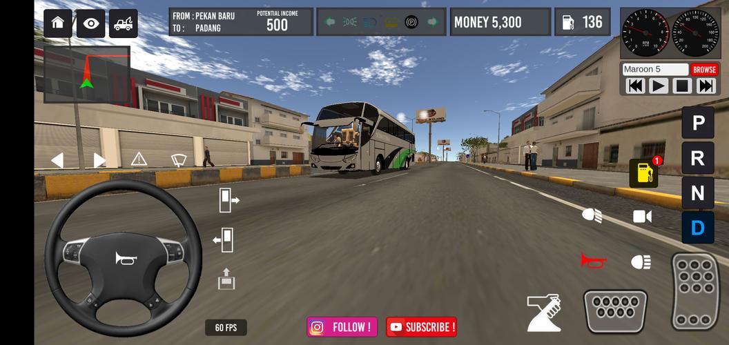 IDBS Simulator Bus Sumatera экрана 1