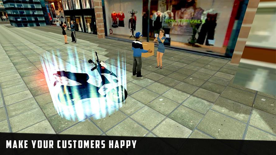 City Courier Delivery Rider Screenshot 4