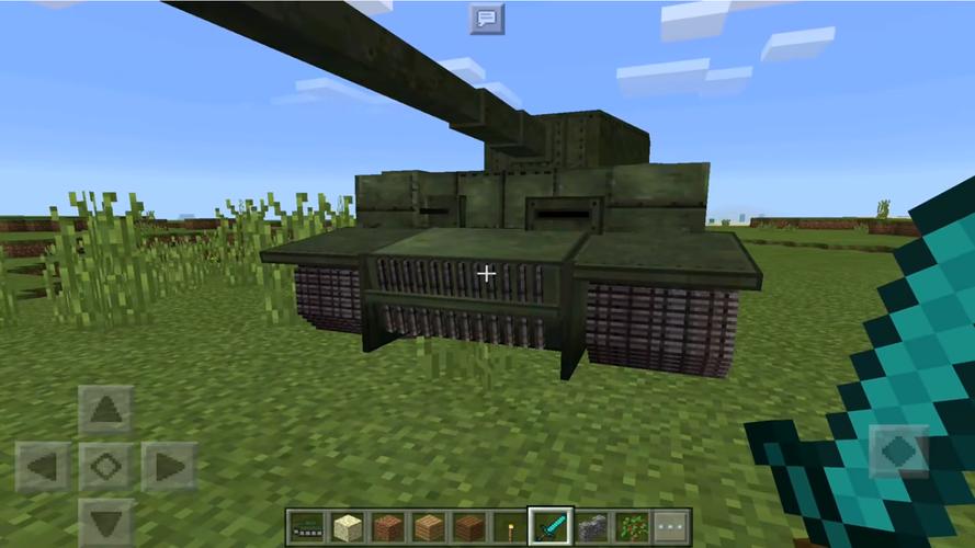 Tank mod for mcpe экрана 3