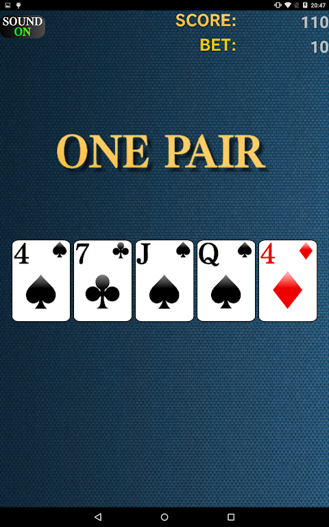 The Best Poker Card Game স্ক্রিনশট 3