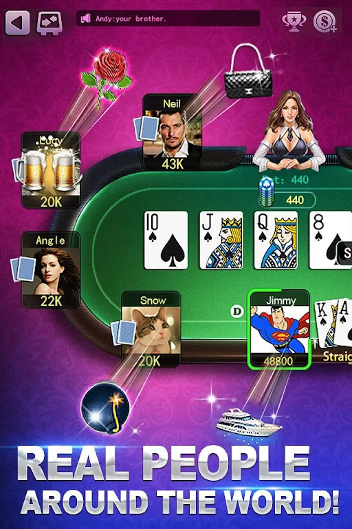 Poker Mania экрана 2