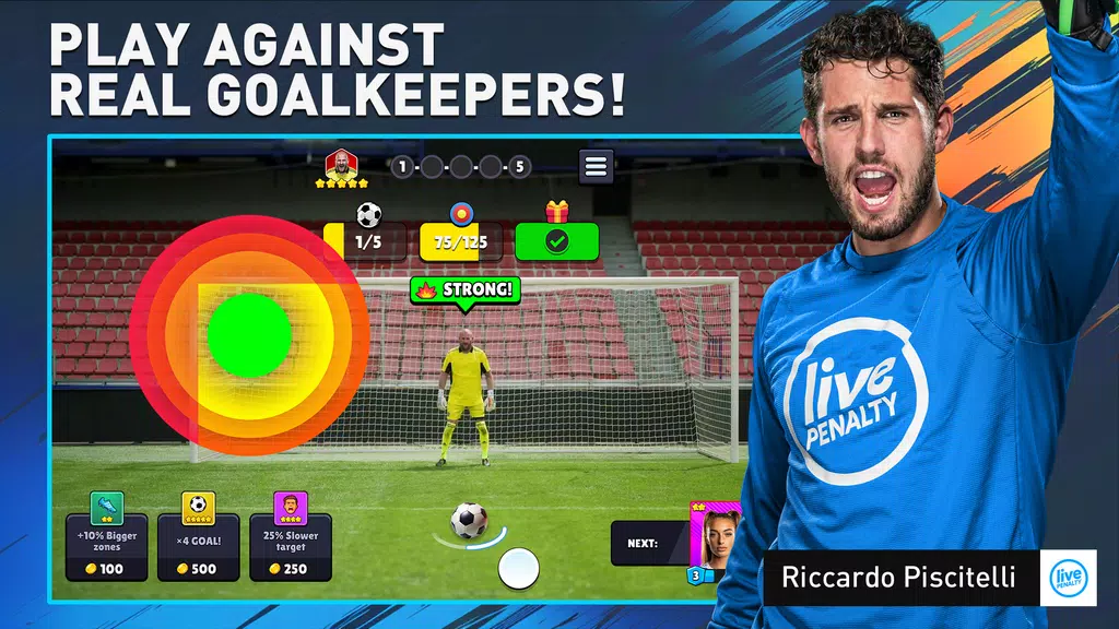 Soccer Penalty: Live Goalie screenshot 1