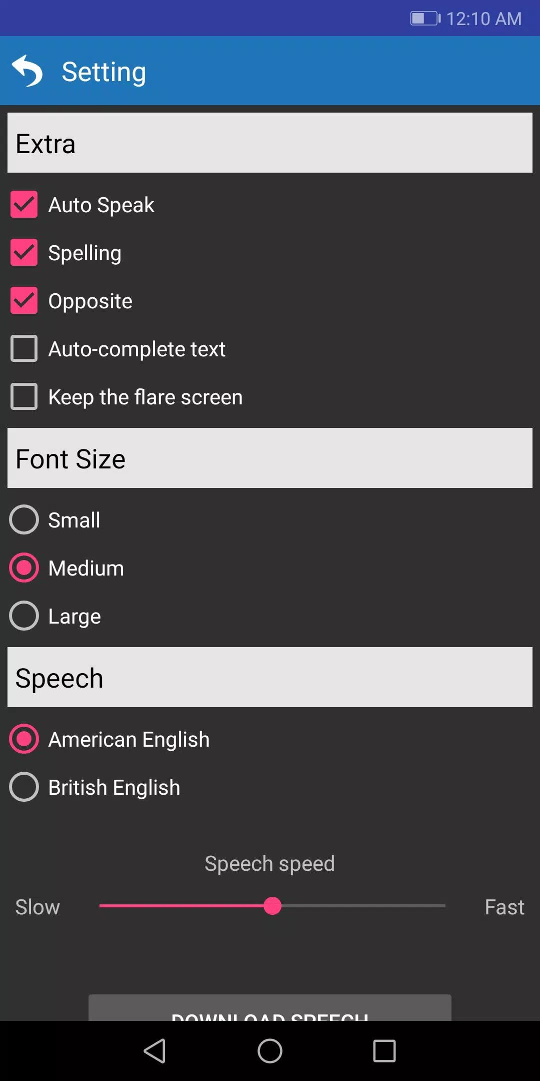 Golden Dictionary (EN-AR) ဖန်သားပြင်ဓာတ်ပုံ 4