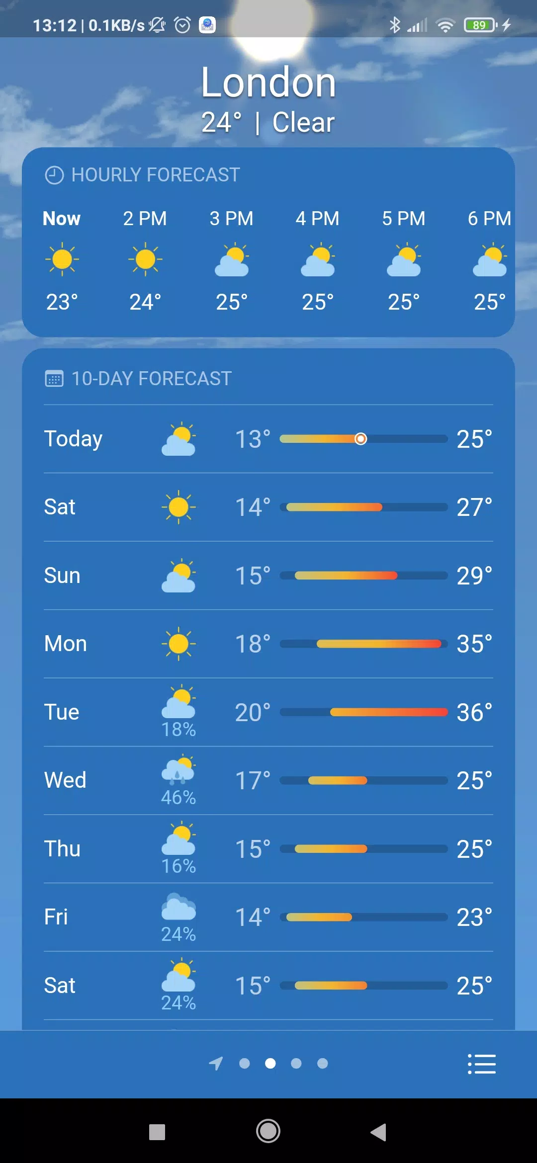 Real Weather स्क्रीनशॉट 3