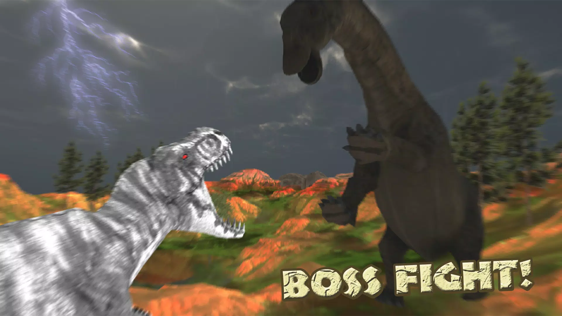 Hungry T-Rex Island Dino Hunt ảnh chụp màn hình 3