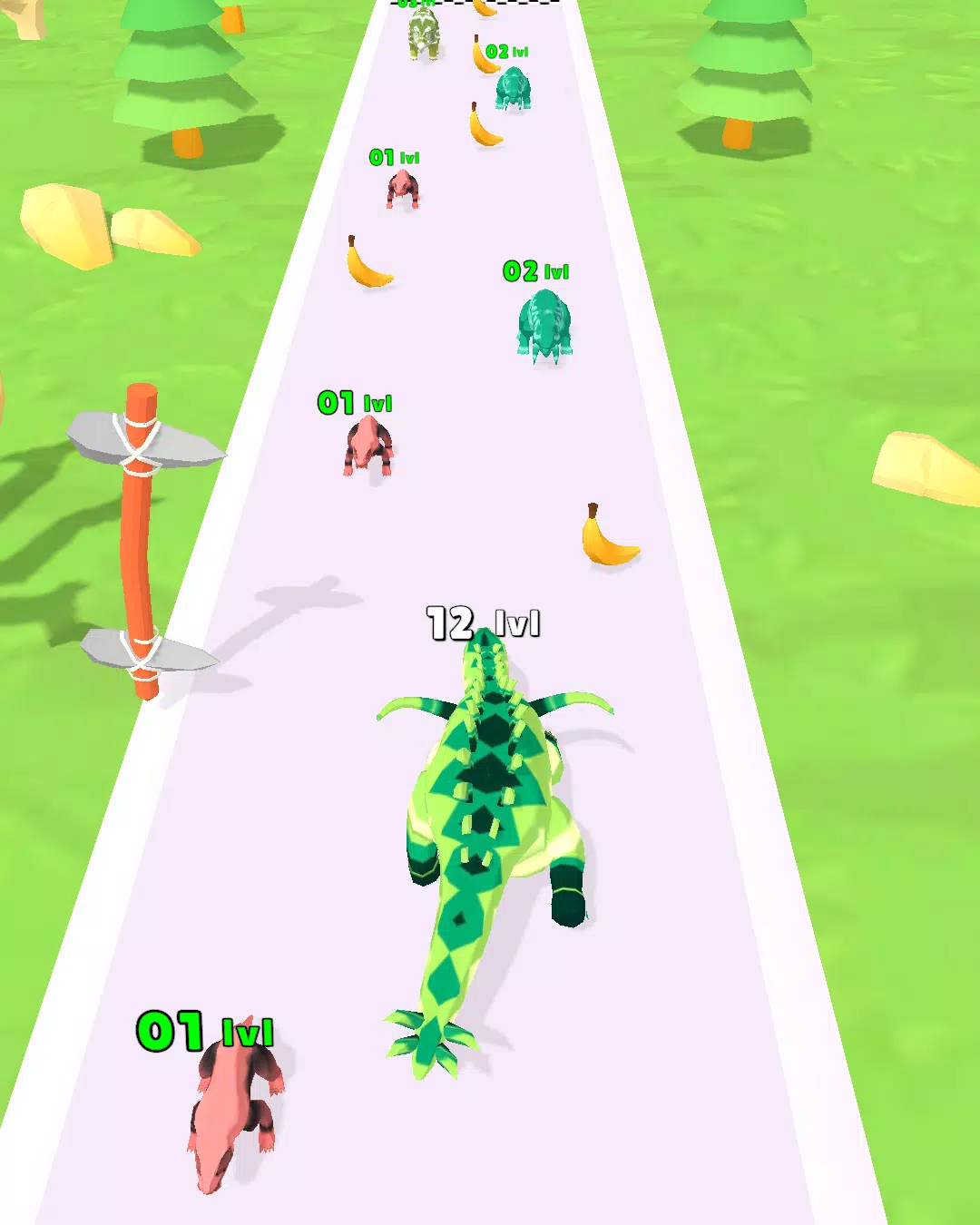 Dinosaur Run: Dino Evolution ဖန်သားပြင်ဓာတ်ပုံ 3