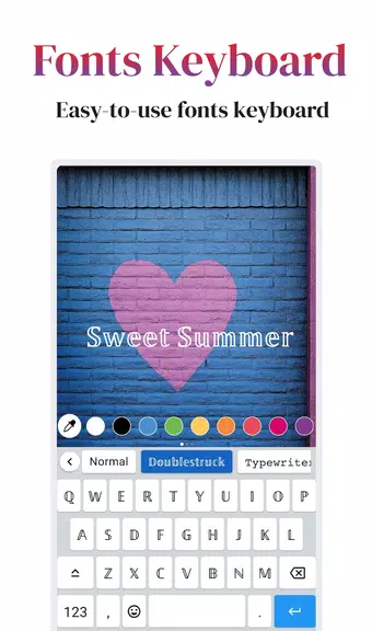 Fonts Aa - Keyboard Fonts Art screenshot 4