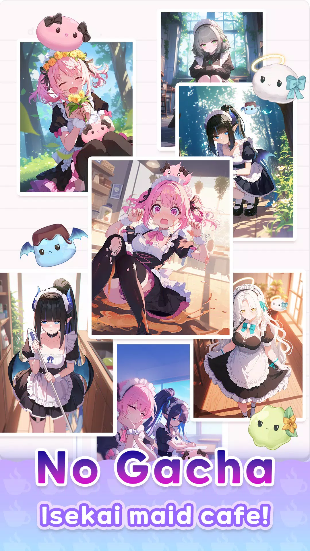 Merge Maid Cafe - Isekai Story zrzut ekranu 2