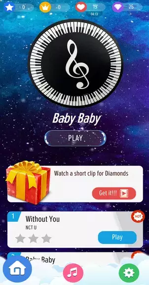 Kpop Piano Magic Tiles Offline - All Korean Song স্ক্রিনশট 1