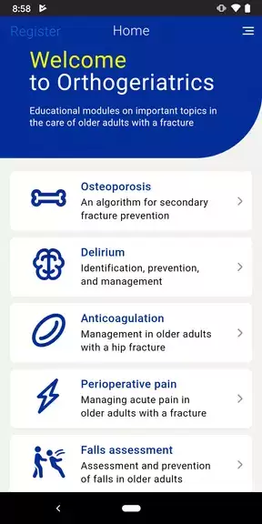 Screenshot AOTrauma Orthogeriatrics 2