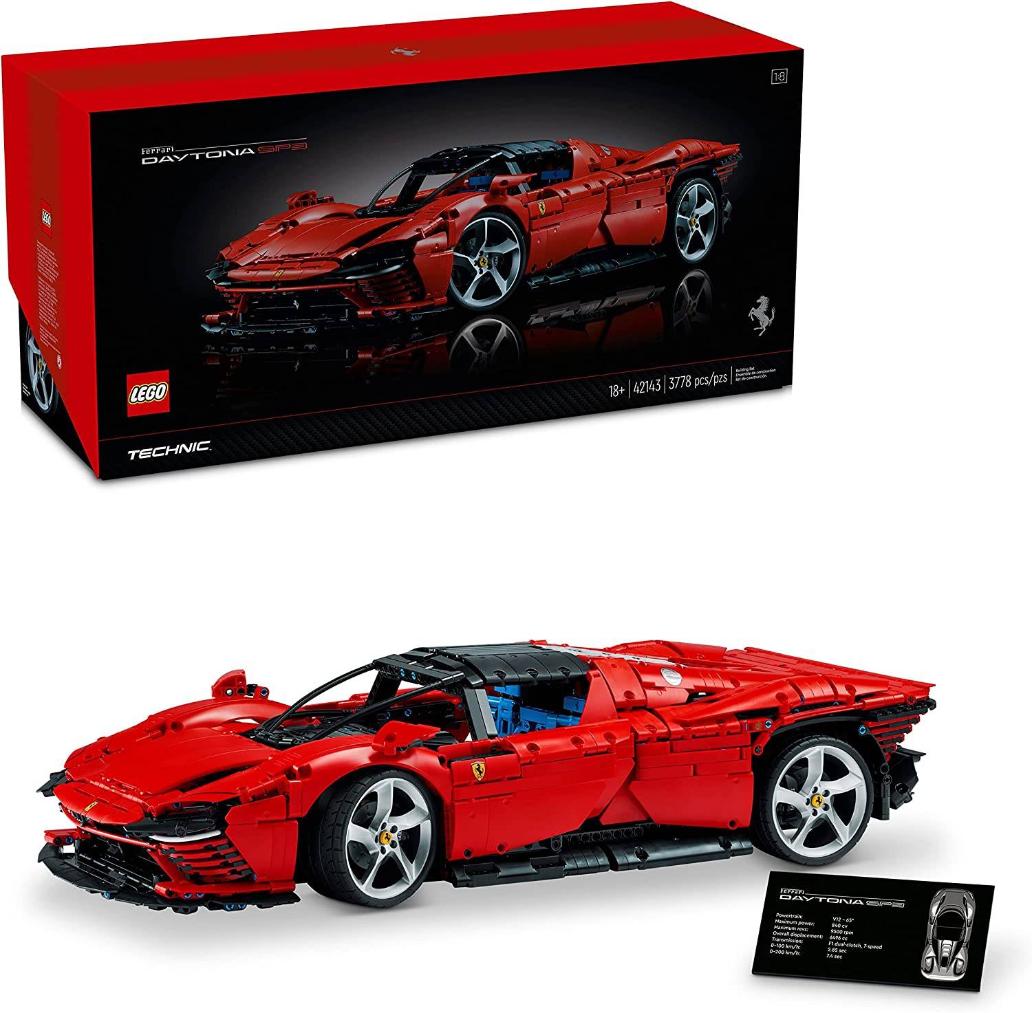Ferrari Daytona SP3 LEGO SET