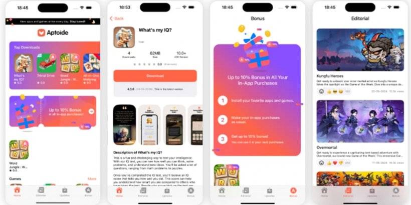 Apptoide: First Free iOS App Store Now Available in EU