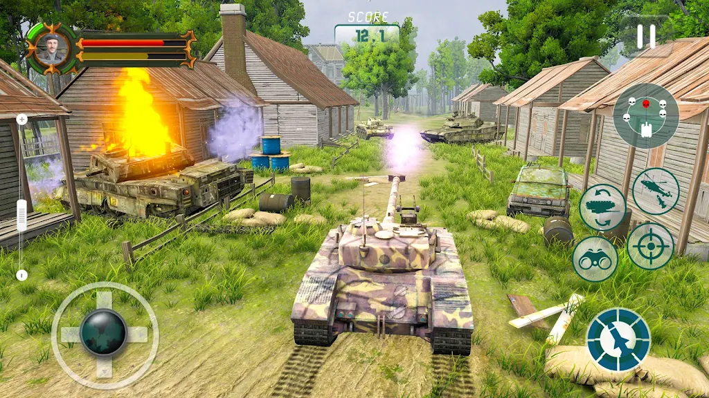 Army Tank Games Offline 3d ảnh chụp màn hình 4