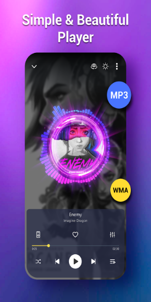 S Music Player - MP3 Player Screenshot 2