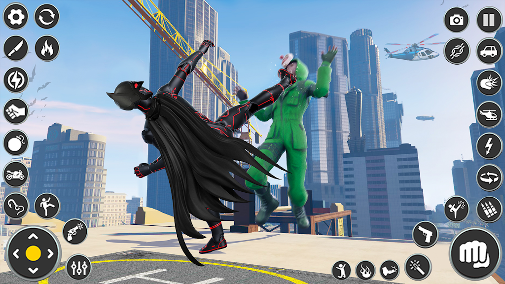 Flying Spider Rope- Hero Games captura de pantalla 