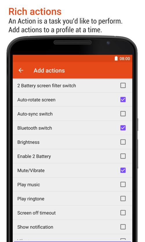 Screenshot aProfiles - Auto tasks 4