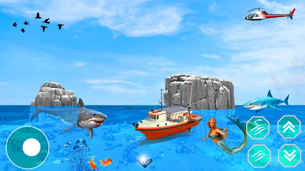 Mermaid Princess simulator 3D screenshot 4