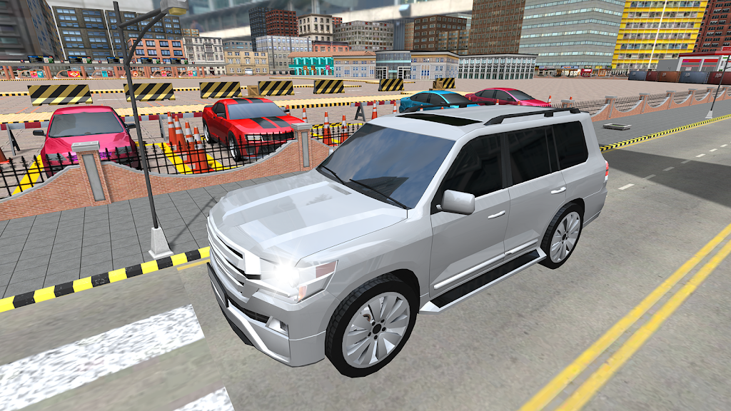 Prado Car Parking Driving Game স্ক্রিনশট 1