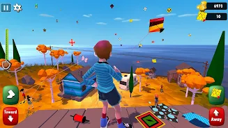 Kite Game 3D – Kite Flying captura de pantalla 