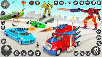 Robot Game Mobil pmk Car Games स्क्रीनशॉट 3