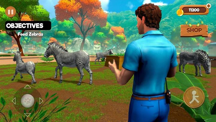 Wonder Animal Zoo Park Games Captura de tela 2