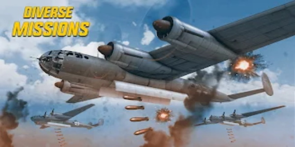 Wings of Heroes: plane games zrzut ekranu 3