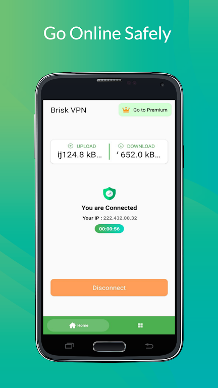 Brisk VPN স্ক্রিনশট 4