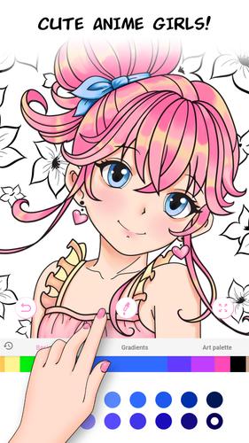 Anime Games Coloring Book应用截图第3张