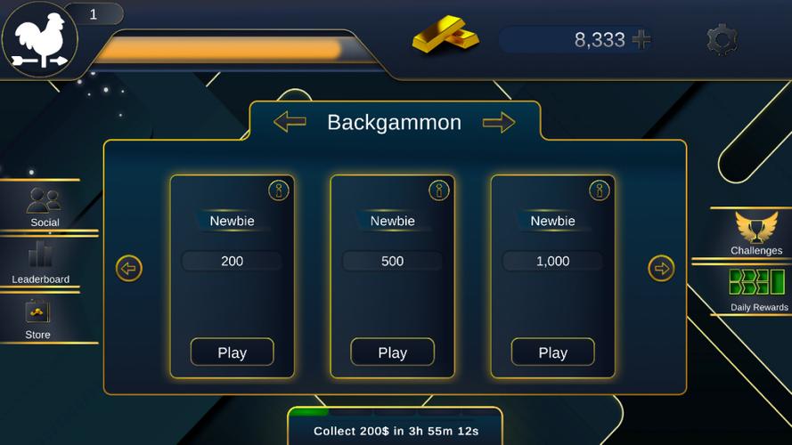 Backgammon Plakato : محبوسه экрана 4