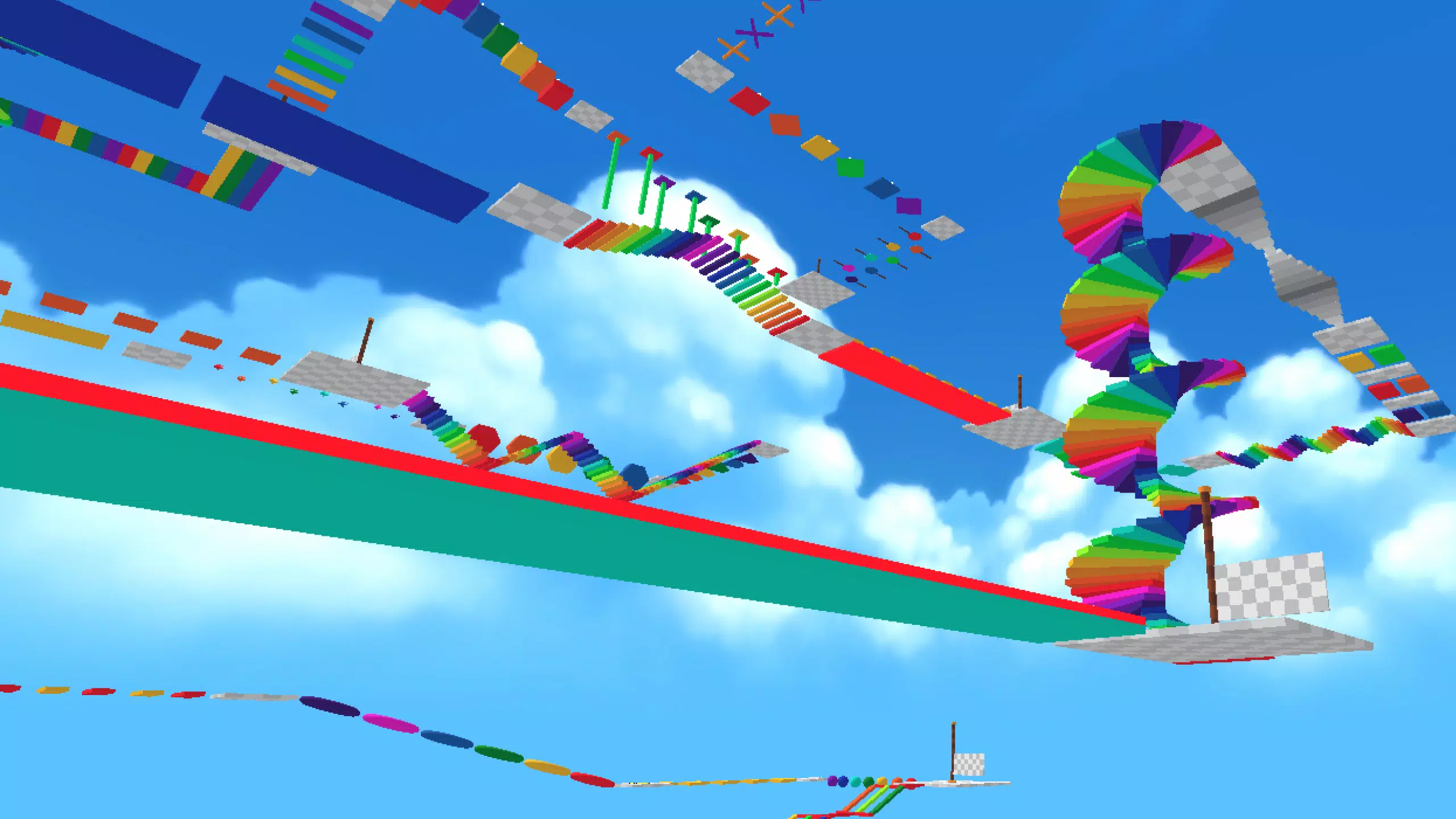 Obby Jump экрана 1