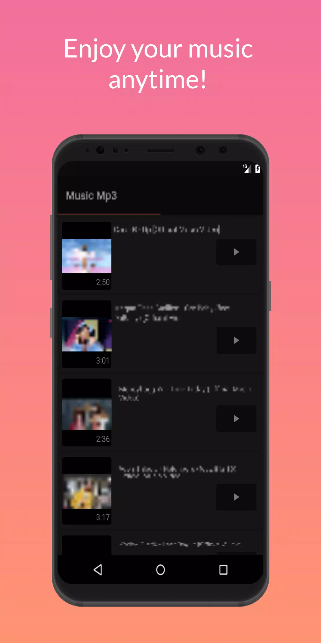 RYT - Music Player screenshot 1