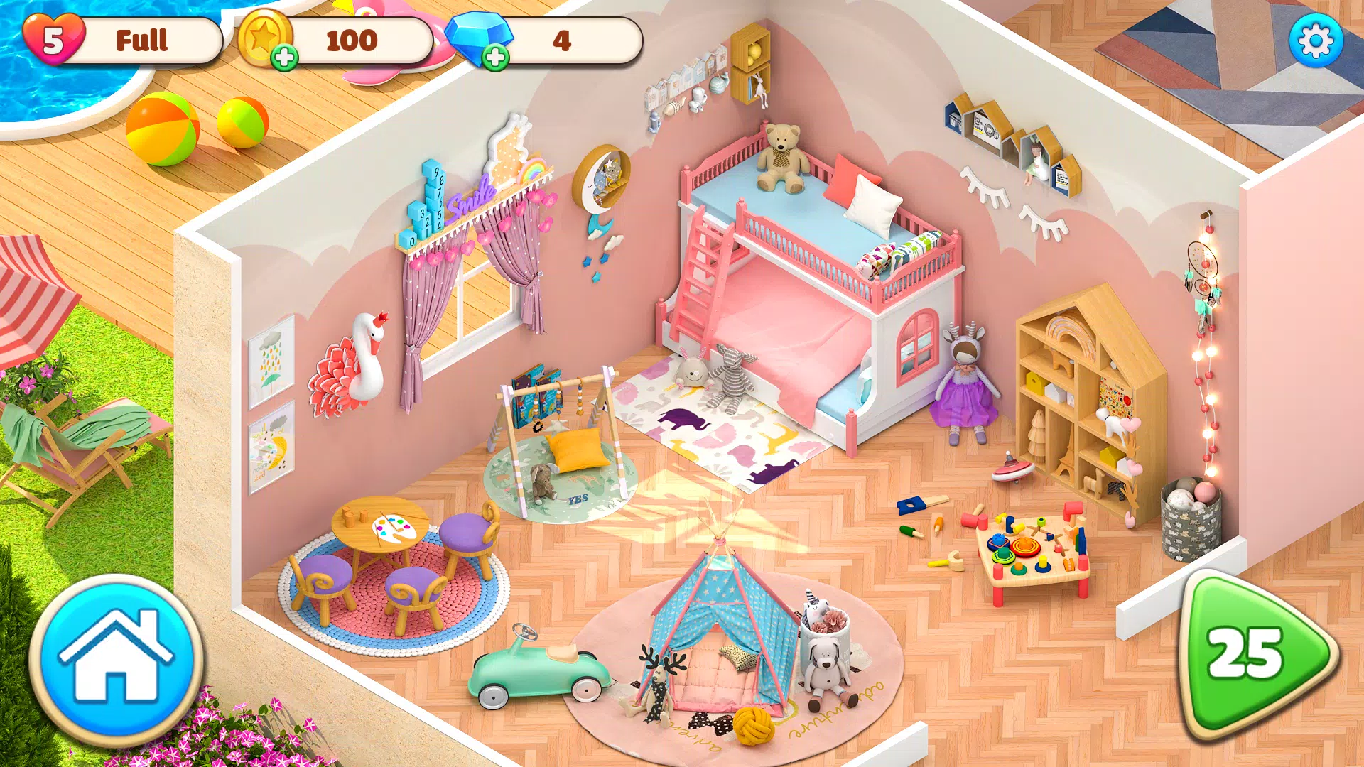 Dream Garden: Makeover Design captura de pantalla 