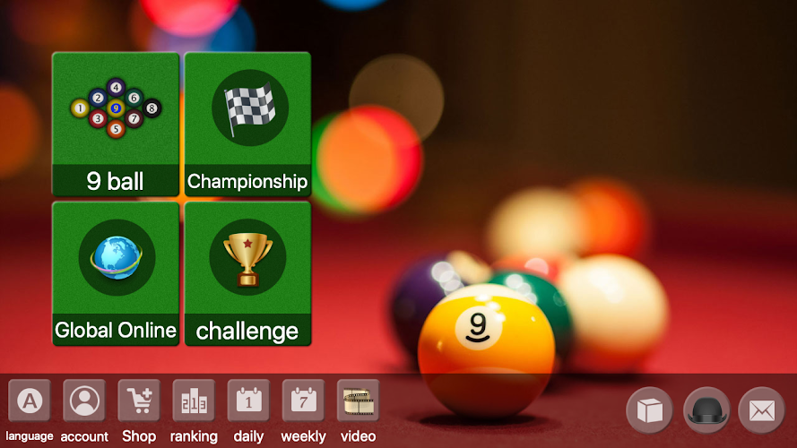 9 ball pool and offline pool ảnh chụp màn hình 3