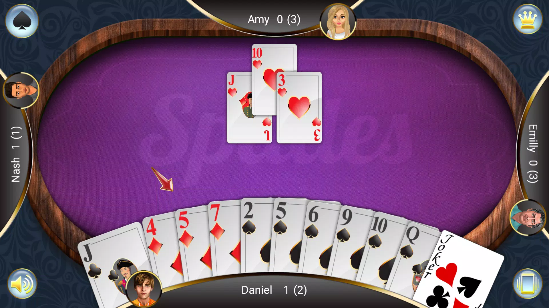 Spades: Card Game captura de pantalla 