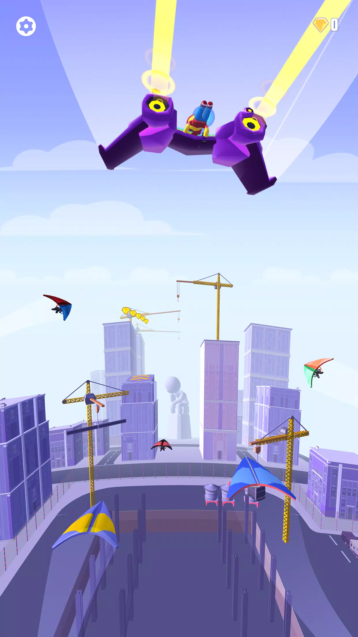 Swing Loops: Grapple Hook Race экрана 2