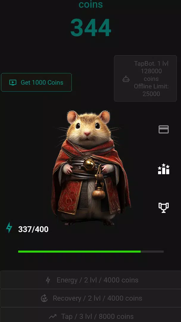 Hamster Coins captura de pantalla 