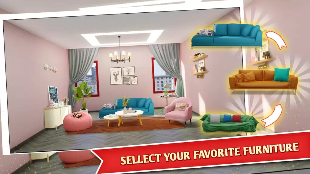 Home Dreams: Puzzle & Decor स्क्रीनशॉट 3