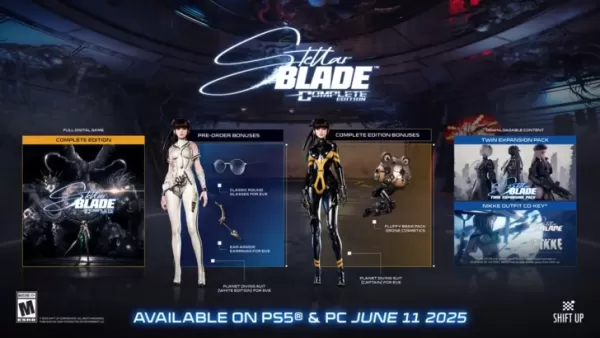 Ang Stellar Blade Kumpletong Edisyon ay naglabas ng Hunyo 11
