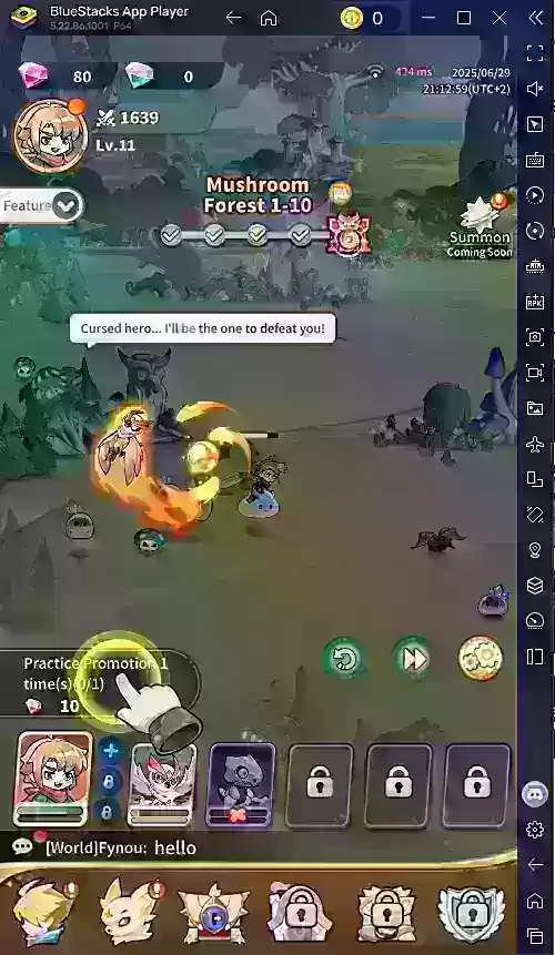 Monmate Master quest interface