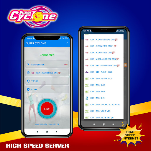 Super Cyclone Vpn स्क्रीनशॉट 1