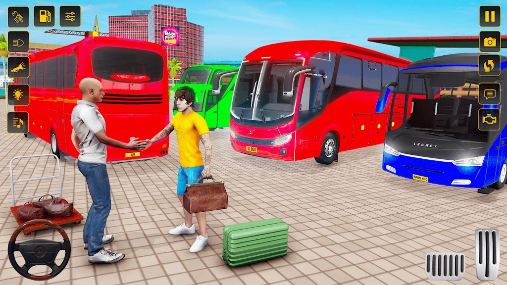 Real Bus Simulator 3d Bus Game ảnh chụp màn hình 1