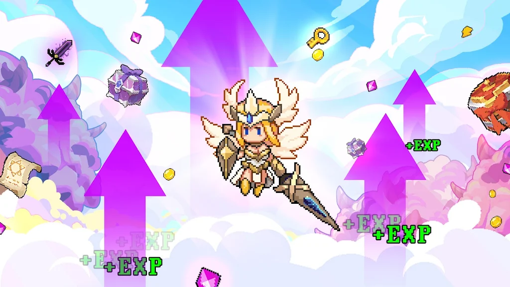 Guardian War: RPG Pixel Hero应用截图第4张