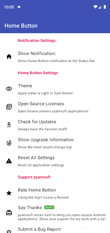 Home Button экрана 3