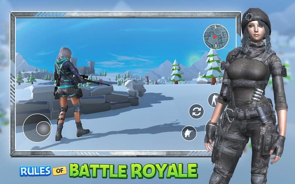 Survival Battle Offline Games Mod ekran görüntüsü 3